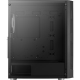 Aerocool Prism ARGB, Tower-Gehäuse schwarz, Tempered Glass