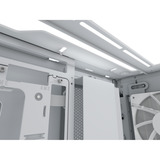 Corsair FRAME 4000D WOOD RS, Tower-Gehäuse weiß/holz, Tempered Glass