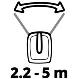 EINHELL Power X-Change Akku-Universal-Streugerät GE-US 18 Li-Solo, 18Volt rot/schwarz, ohne Akku und Ladegerät