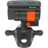 GARDENA Micro-Drip-System Viereckregner OS 90 dunkelgrau/orange, Modell 2023