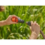 GARDENA Profi-System Regulierstop 19mm (3/4"), Schlauchstück grau/orange