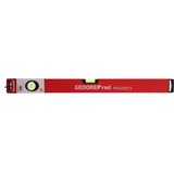 GEDORE Red Wasserwaage Alu, 60cm, 2 Libellen rot