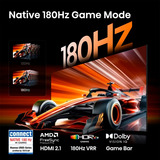 Hisense 55UR8DS RGB MiniLED, LED-Fernseher 139 cm (55 Zoll), schwarz/dunkelgrau, UltraHD/4K, Hi-View AI Engine RGB, 180Hz Panel
