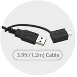 Kensington VeriMark Desktop 2.0 Fingerprint Key, USB-Stick schwarz, SDCP, Windows Hello