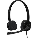 Logitech Headset H151 schwarz