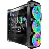 RAIJINTEK ERIS EVO, Bench/Show-Gehäuse schwarz, Tempered Glass