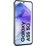 SAMSUNG Galaxy A55 5G 128GB Generalüberholt, Handy Awesome Iceblue, Android, 8 GB