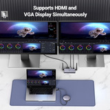 UGREEN CM586 Wireless HDMI Extender, HDMI Verlängerung silber, 4K, 50m Reichweite