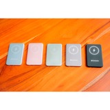 Verbatim Wireless Powerbank Charge 'n' Go 5.000mAh hellgrün, Qi, PD 3.0, Quick Charge 3.0