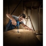 Bosch Professional Akku-Bohrschrauber GSR 12V-15 Professional solo, 12Volt blau/schwarz, ohne Akku und Ladegerät, L-BOXX