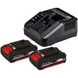 EINHELL Akku-Bohrschrauber TE-CD 18/40-1 Li, 18Volt rot/schwarz, 2x Li-Ion-Akku 1,5Ah, im Koffer