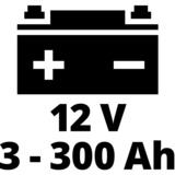 EINHELL Batterie-Ladegerät CE-BC 15 M rot/schwarz, für Kfz- und Motorradbatterien