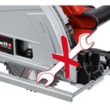 EINHELL Tauchsäge TE-PS 165, Handkreissäge rot/schwarz, 1.200 Watt