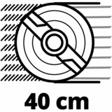 Einhell Benzin-Rasenmäher GC-PM 40/1 rot/schwarz