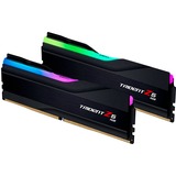 G.Skill DIMM 48 GB DDR5-7200 (2x 24 GB) Dual-Kit, Arbeitsspeicher schwarz, F5-7200J3646F24GX2-TZ5RK, Trident Z5 RGB, INTEL XMP