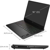 OMEN 16-ap0192ng, Gaming-Notebook schwarz, AMD Ryzen 9 8940HX, NVIDIA GeForce RTX 5070, 16 GB DDR5, 1 TB (1 TB SSD), ohne Betriebssystem