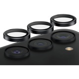 PanzerGlass Hoops Kameraschutz, Schutzfolie schwarz/transparent, Samsung Galaxy S24, S23, S23 Plus