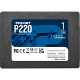 Patriot P220 1 TB, SSD schwarz, SATA III 6 Gb/s, 2,5"