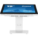 iiyama ProLite T1932MSC-W1SAG, LED-Monitor 48 cm (19 Zoll), weiß (matt), SXGA, IPS, Touchscreen