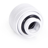 Alphacool Eiszapfen PRO 13mm HardTube Anschraubtülle G1/4 - White, Verbindung weiß/schwarz, 6er Set