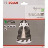 Bosch PRO Wood Kreissägeblatt, Ø 160mm, 24Z Bohrung 20mm, für Handkreissägen