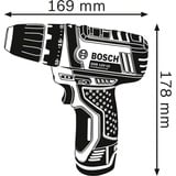 Bosch Professional 12V Profi Set GSR 12V-15, GWS 12V-76 Combo Kit, Werkzeug-Set blau, 2x Li-Ionen Akku 2,0Ah, L-BOXX