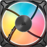 Corsair RS120 II ARGB, Gehäuselüfter schwarz, 120 mm