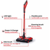 EINHELL Akku-Besen TE-FS 18 Li-Solo, Stielstaubsauger rot/schwarz, ohne Akku und Ladesgerät