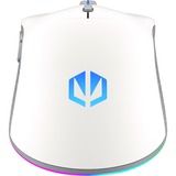 ENDORFY Gem Plus Wireless Onyx White, Gaming-Maus weiß/grau