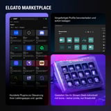Elgato Stream Deck MK.2, Keypad schwarz