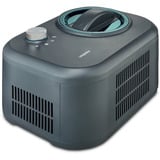 Medion LIFE Eismaschine MD 10169 schwarz/edelstahl, für 1.00ml Eiscreme, 100 Watt