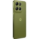 Motorola moto g15 128GB, Handy Iguana Green, Android 15, Kunstleder, 4 GB LPDDR4X