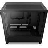 NZXT H3 Flow , Tower-Gehäuse schwarz (matt), Tempered Glass