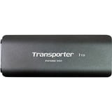 Patriot Transporter Portable SSD 1 TB, Externe SSD schwarz, USB-C 3.2 Gen 2 (10 Gbit/s)