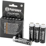 Petromax Li-Ion Akkus 18650, 3.450mAh, 4er Set für LED-Laterne Petromax LM500