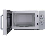 SHARP R204WA, Mikrowelle weiß/silber