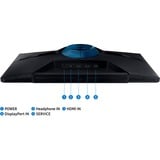 Samsung Odyssey G30D S27DG300EU, Gaming-Monitor 68 cm (27 Zoll), schwarz, FullHD, VA, HDR10, 180Hz Panel