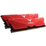 Team Group DIMM 32 GB DDR5-6000 (2x 16 GB) Dual-Kit, Arbeitsspeicher rot, FLRD532G6000HC38ADC01, Vulcan, INTEL XMP