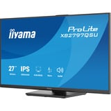 iiyama ProLite XB2797QSU-B1, LED-Monitor 68.5 cm (27 Zoll), schwarz (matt), QHD, IPS, HDMI, DP, USB-Hub, Ergonomischer Standfuß