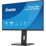 iiyama ProLite XB2797QSU-B1, LED-Monitor 68.5 cm (27 Zoll), schwarz (matt), QHD, IPS, HDMI, DP, USB-Hub, Ergonomischer Standfuß