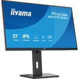 iiyama ProLite XB2797QSU-B1, LED-Monitor 68.5 cm (27 Zoll), schwarz (matt), QHD, IPS, HDMI, DP, USB-Hub, Ergonomischer Standfuß