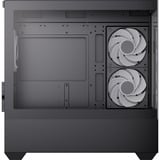 Aerocool P300D-G-BK-v1, Tower-Gehäuse schwarz, Tempered Glass x 2