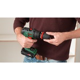 Bosch Heimwerken & Garten Akku-Schlagbohrschrauber AdvancedImpact 18 grün/schwarz, 2x Li-Ionen Akku 1,5Ah, Koffer, POWER FOR ALL ALLIANCE