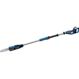 Bosch Professional Akku-Teleskop-Hochentaster GKE 18V-25 TP Professional solo, Kettensäge blau, ohne Akku und Ladegerät