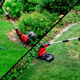 EINHELL Rasentrimmer GC-ET 4530 Set rot/schwarz, 450 Watt
