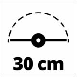 EINHELL Rasentrimmer GC-ET 4530 Set rot/schwarz, 450 Watt