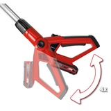 Einhell Akku-Multifunktionswerkzeug GE-HC 18Li T Kit, 18 Volt, Hochentaster rot, Li-Ion-Akku 3,0Ah