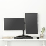 HAGOR HA Tablemount FS Dual, Monitorhalterung schwarz