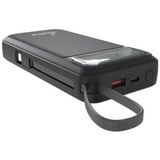 MediaRange Powerbank 20.000mAh schwarz