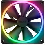 NZXT F140 RGB DUO Single 140x140x25, Gehäuselüfter schwarz, Einzellüfter, ohne Controller, 140 mm